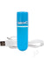 Charged Vooom Rechargeable Waterproof Bullet Vibrator - Blue