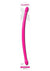 Classix Double Whammy Double Dildo - Pink - 17.25in