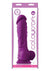 Coloursoft Silicone Dildo - Purple - 8in