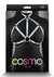 Cosmo Harness Crave Chest Harness - Multicolor/Rainbow - Medium/Small