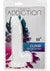 Crystal Addiction Dildo with Balls - Clear - 8in