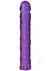 Crystal Jellies Classic Dildo - Purple - 10in