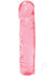 Crystal Jellies Classic Dildo - Pink - 8in