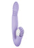 Devine Vibes Orgasm Wheel and Stroker Rechargeable Silicone Dual Vibrator - Purple