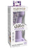 Dillio Platinum Secret Explorer Silicone Dildo - Lavender/Purple - 6in