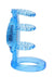 Doctor Love's Zinger Vibrating Cock Cage - Blue