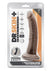 Dr. Skin Plus Posable Dildo - Chocolate - 7in