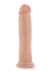 Dr. Skin Plus Thick Posable Dildo with Suction Cup - Vanilla - 9in