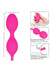 Dual Motor Kegel System Rechargeable Vibrating Silicone Kegel Balls with Remote Control