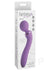 Fantasy For Her Duo Wand Massage Her Silicone Rechargeable Waterproof - Purple