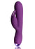 Flutter Rabbit Silicone Rechargeable Rabbit Vibrator - Purple