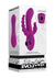 Fourgasm Rechargeable Silicone Multi Stimulator - Purple