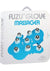 Fuzu Glove Massager Glove with Rolling Balls - Blue