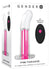 Gender X Pink Paradise Silicone Rechargeable Vibrator with Remote Control - Clear/Pink