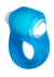 Glowdick Silicone Cockring with Led - Blue Ice - Blue