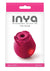 Inya The Rose Silicone Rechargeable Clitoral Stimulator - Pink/Red