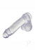 Jelly Royale Dildo - Clear - 7.25in