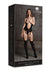 Le Desir Shade Elara Vii Bodystocking with Open Cups - Black - One Size