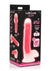 Lollicock Glow In The Dark Silicone Dildo with Balls - Glow In The Dark/Pink - 7in