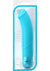 Luxe Beau Vibrating Silicone Dildo - Blue - 8.5in