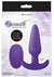 Luxe Collection Zenith Wireless Stimulator Rechargeable Silicone Anal Plug with Remote Control - Purple