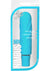 Luxe Nimbus Siliconemini Vibrator - Aqua/Blue