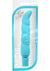 Luxe Purity G Silicone G-Spot Vibrator - Aqua/Blue