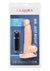 Mr Just Right Vibrating Dildo with Bullet - Vanilla - 5.25in