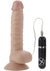 Mr Just Right Vibrating Dildo with Bullet - Vanilla - 6.25in