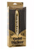 Naughty Bits Gold Dicker Personal Vibrator - Gold - 6.75in