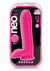 Neo Elite Silicone Dual Density Dildo with Balls - Pink - 10in