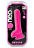 Neo Elite Silicone Dual Density Dildo with Balls - Pink - 9in