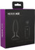 Nexus Ace Rechargeable Silicone Vibrating Butt Plug with Remote Control - Black - Small