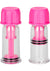 Nipple Play Vacuum Twist Suckers - Pink