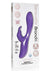 Nu Sensuelle Brandii Rechargeable Silicone G-Spot Rabbit Vibrator - Purple