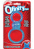 Ofinity Plus Super Stretchy Vibrating Double Silicone Cock Ring Waterproof - Blue