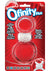 Ofinity Plus Super Stretchy Vibrating Double Silicone Cock Ring Waterproof - Clear