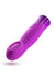 Oh My Gem Charm Rechargeable Silicone Vibrator - Amethyst - Purple