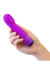 Oh My Gem Charm Rechargeable Silicone Vibrator - Amethyst