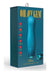Oh My Gem Fierce Rechargeable Silicone Vibrator - Blue Topaz - Blue