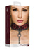 Ouch! Luxury Collar with Leash - Burgundy/Red