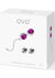 OVO L1 Silicone Love Balls Waterproof - Light Violet/Pink/White