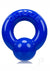 Oxballs Gauge Super Flex Cock Ring - Blue