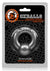 Oxballs Gauge Super Flex Cock Ring - Grey/Silver