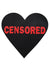 Peekaboo Censored Hearts and X Pasties