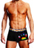 Prowler Black Oversized Paw Trunk - Black/Multicolor/Rainbow - Small