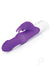 Rabbit Essentials Silicone Rechargeable Pearls Rabbit Vibrator - Purple