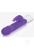 Rabbit Essentials Silicone Rechargeable Thrusting Rabbit Vibrator - Purple
