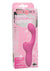 Rechargeable Butterfly Kiss Silicone Clitoral Flicker Vibrator - Pink