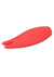 Red Hot Flare USB Rechargeable Silicone Massager Waterproof